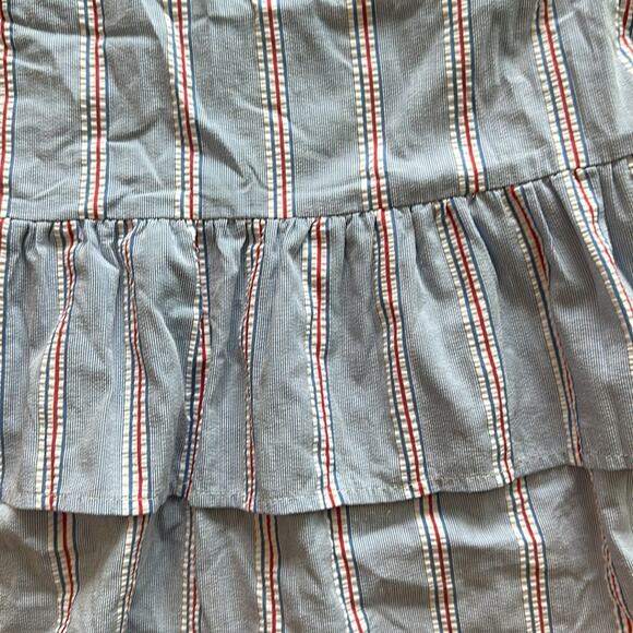 Vineyard Vines Nicholls Stripe Peplum Tank Top - Picture 3 of 4